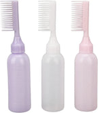 Hair Root Applicator Bottle with Comb 1PC – Easy Hair Dye & Oil Applicator