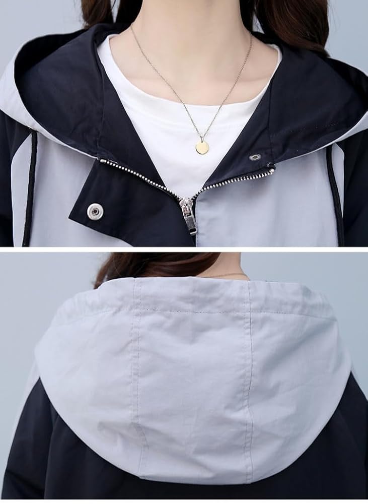 Fleece Lined Hooded Windbreaker – Warm Casual Outdoor Jacket