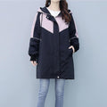 Fleece Lined Hooded Windbreaker – Warm Casual Outdoor Jacket
