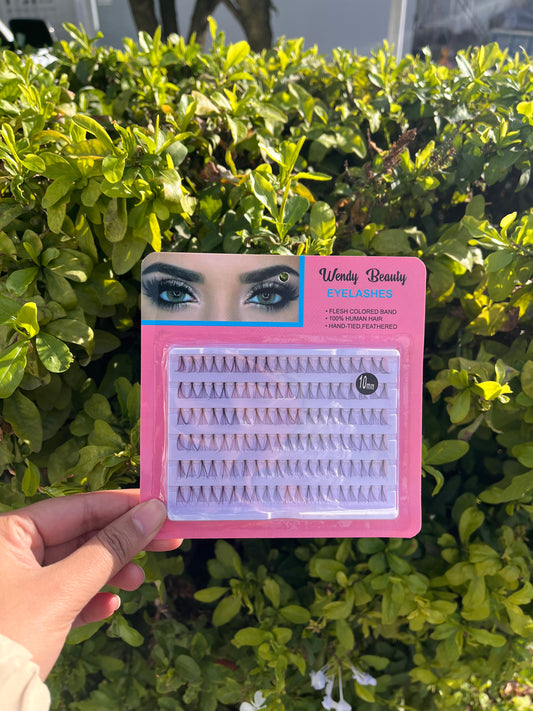 Product Title Wendy Beauty Individual Eyelash Clusters – 10mm