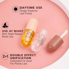 Disunie Lip Plumper Set - Natural & Hydrating Lip Enhancer