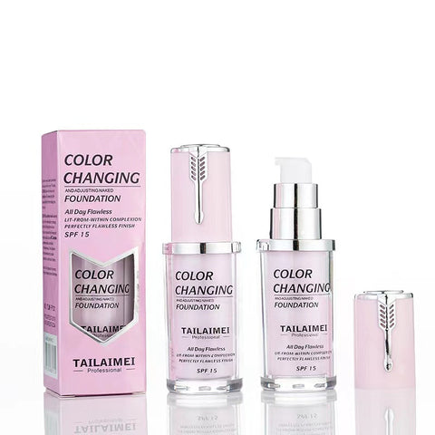 TLM Colour Changing Foundation 40ml - Adaptive Shade & Flawless Finish