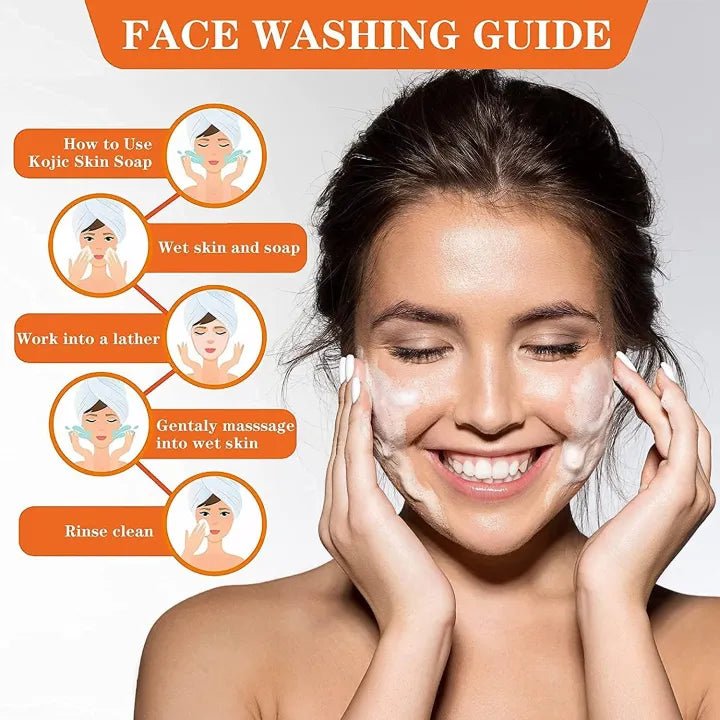 Kojic Acid Face & Body Soap Trio Pack 100g