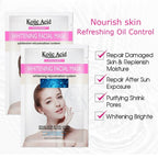Kojic Acid Essence Full Face Facial Mask - Box Of 10 Sheet Mask