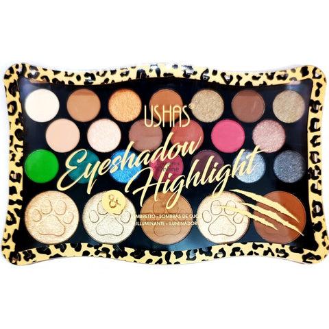 Ushas Eyeshadow and Highlight Set