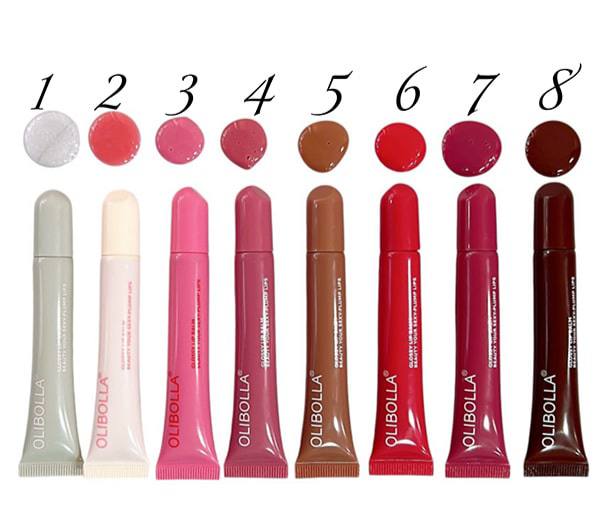 AOZY Peptide Lip Plump –  Glossy Tinted Lip Enhancer (1pc)
