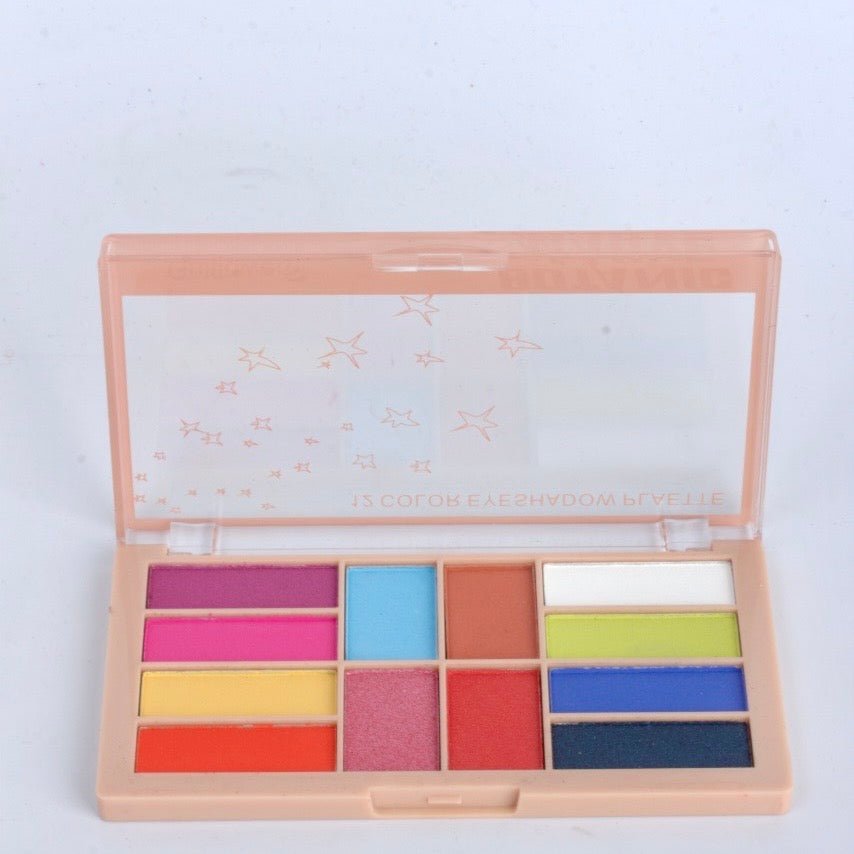 Gulflower Botanic Mauve 12 Colour Eyeshadow Palette – Elegant & Soft Hues