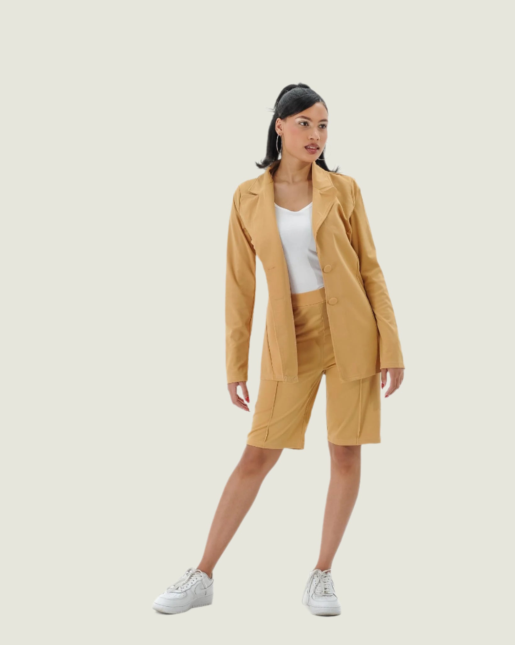 Elegant Office Lady Two-Piece Blazer Set – Chic & Professional Women's Outfit