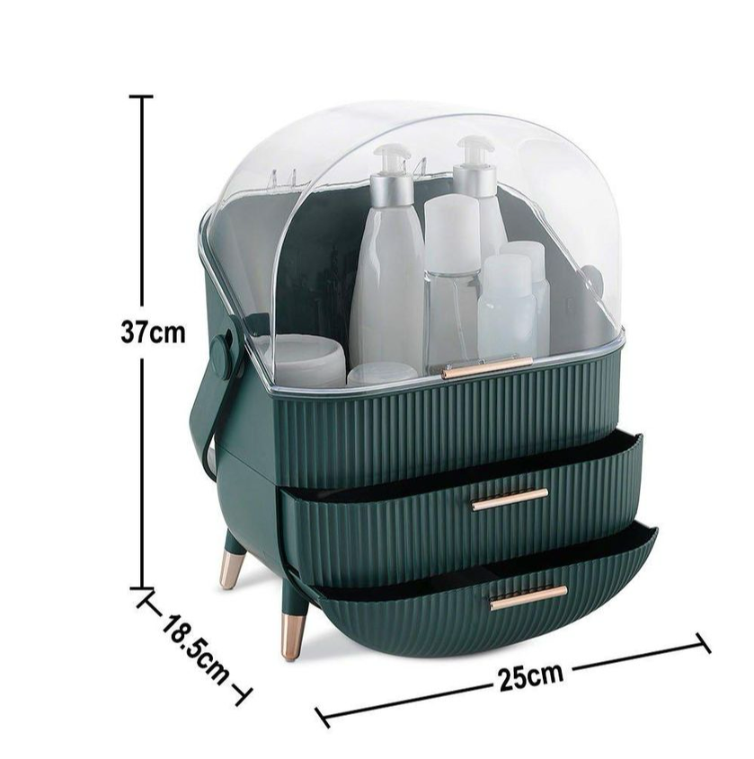 Cosmetic Make-up Storage Box With Compartments – Organize Your Beauty Essentials