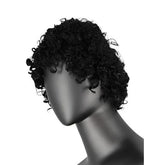 Short Curl Wig With Bangs