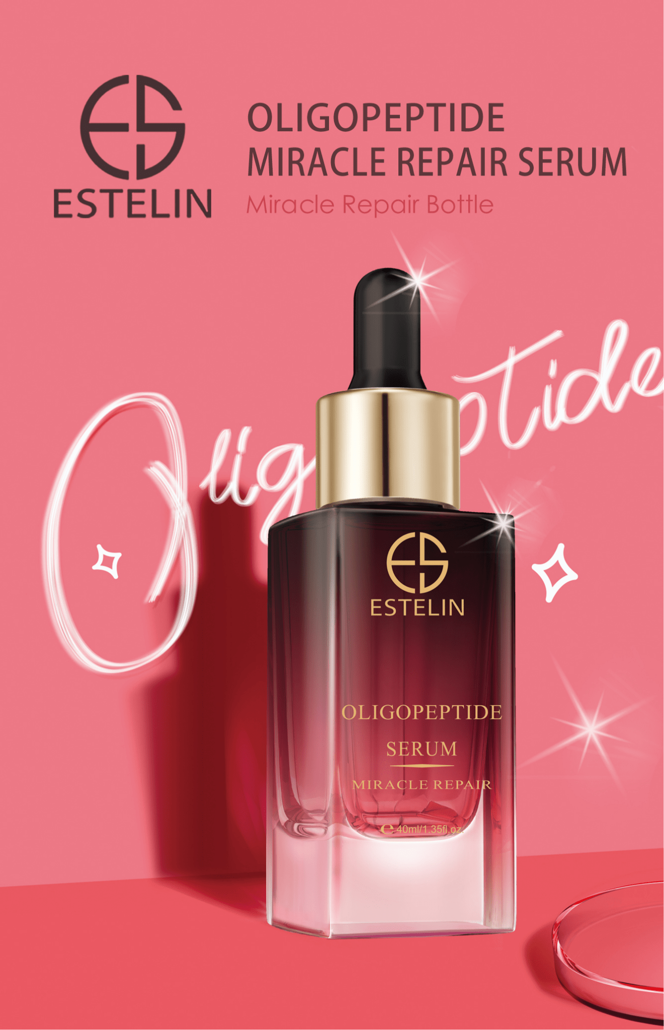 Estelin Oligopeptide Serum - Miracle Repair for Youthful Skin
