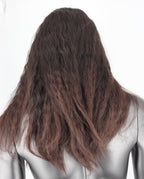 Medium Length Frizzy Hair Wig
