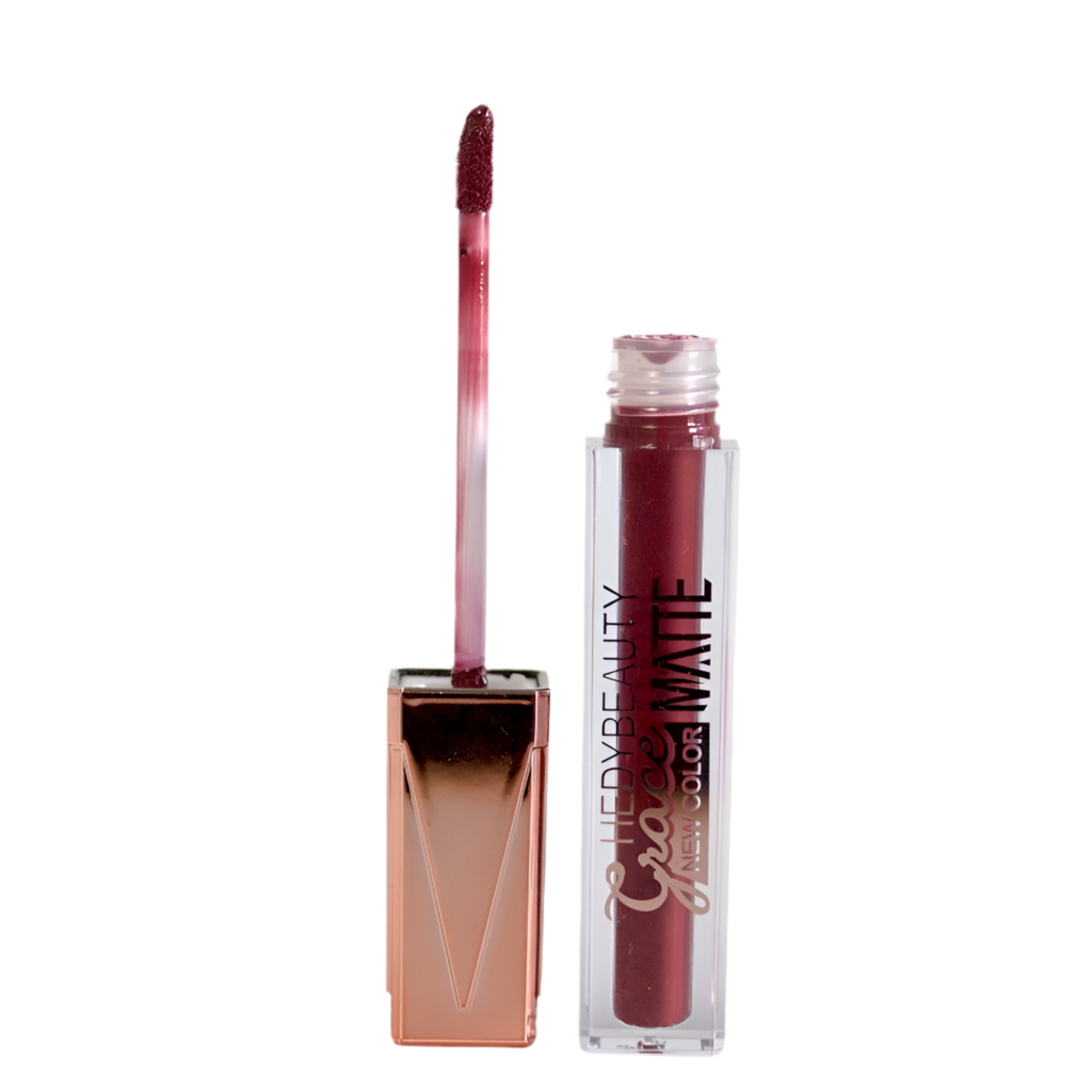 HedyBeauty Matte Lip Gloss – Velvety Smooth, Long-Lasting Color