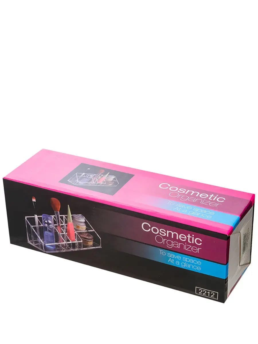Clear Acrylic Makeup Organizer - Compact & Stylish Cosmetic Storage