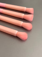Eyeshadow Brush Set – 4pc Pastel Blending Brushes for Eye Makeup