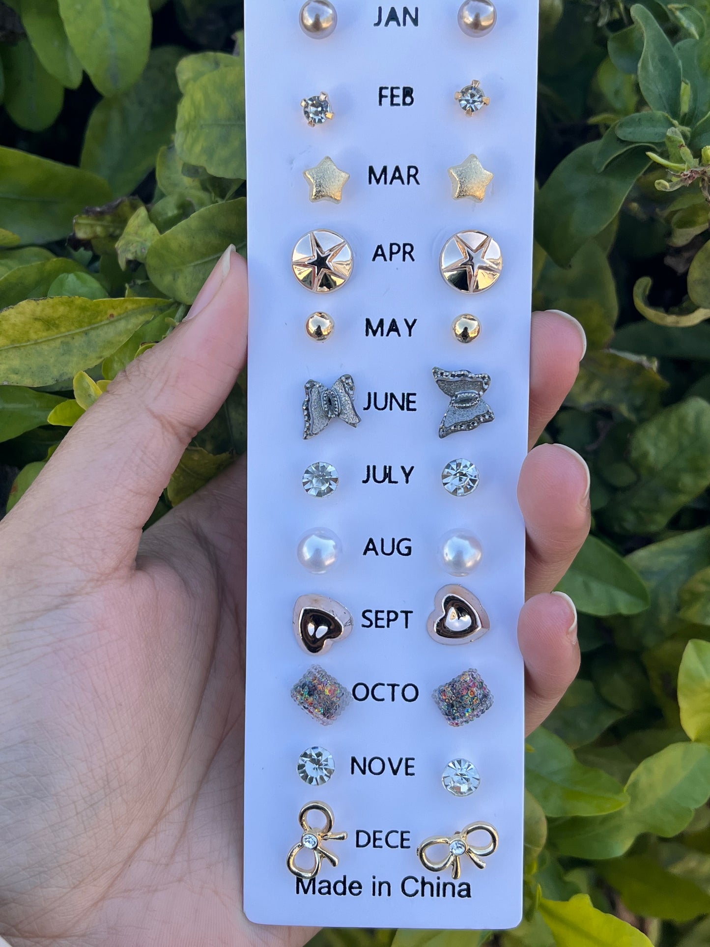Earring Birthday Gift Set - Random