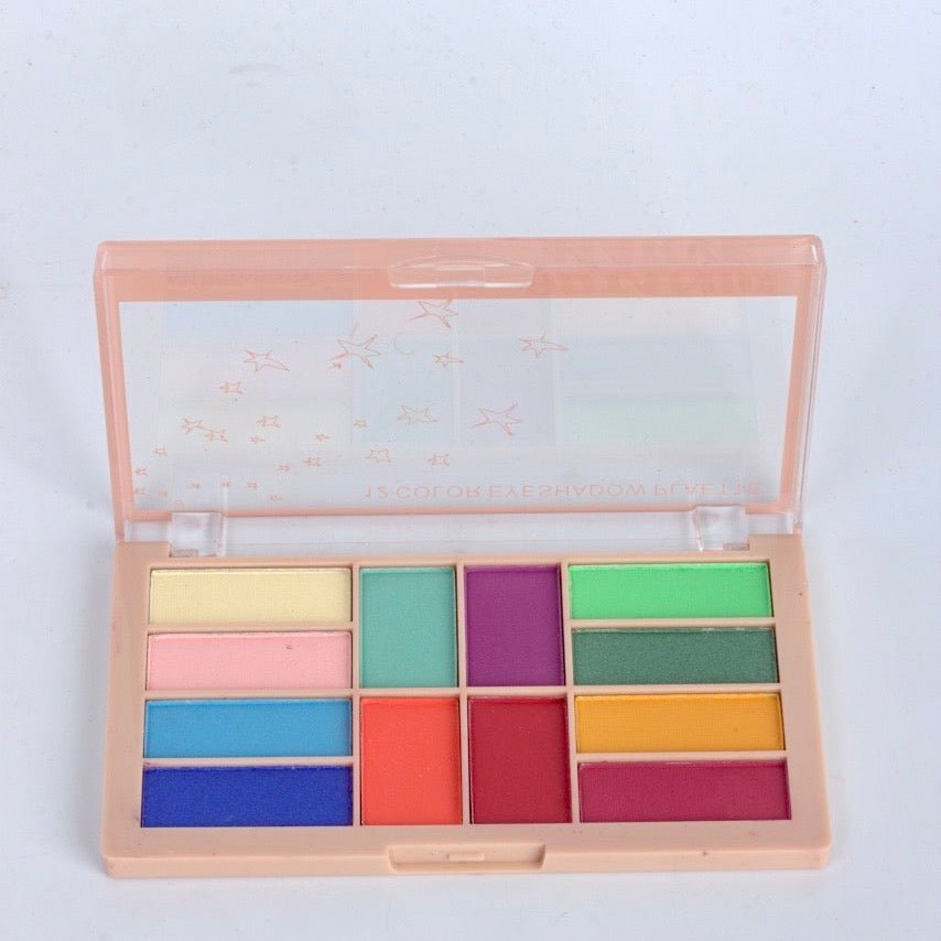 Gulflower Botanic Mauve 12 Colour Eyeshadow Palette – Elegant & Soft Hues