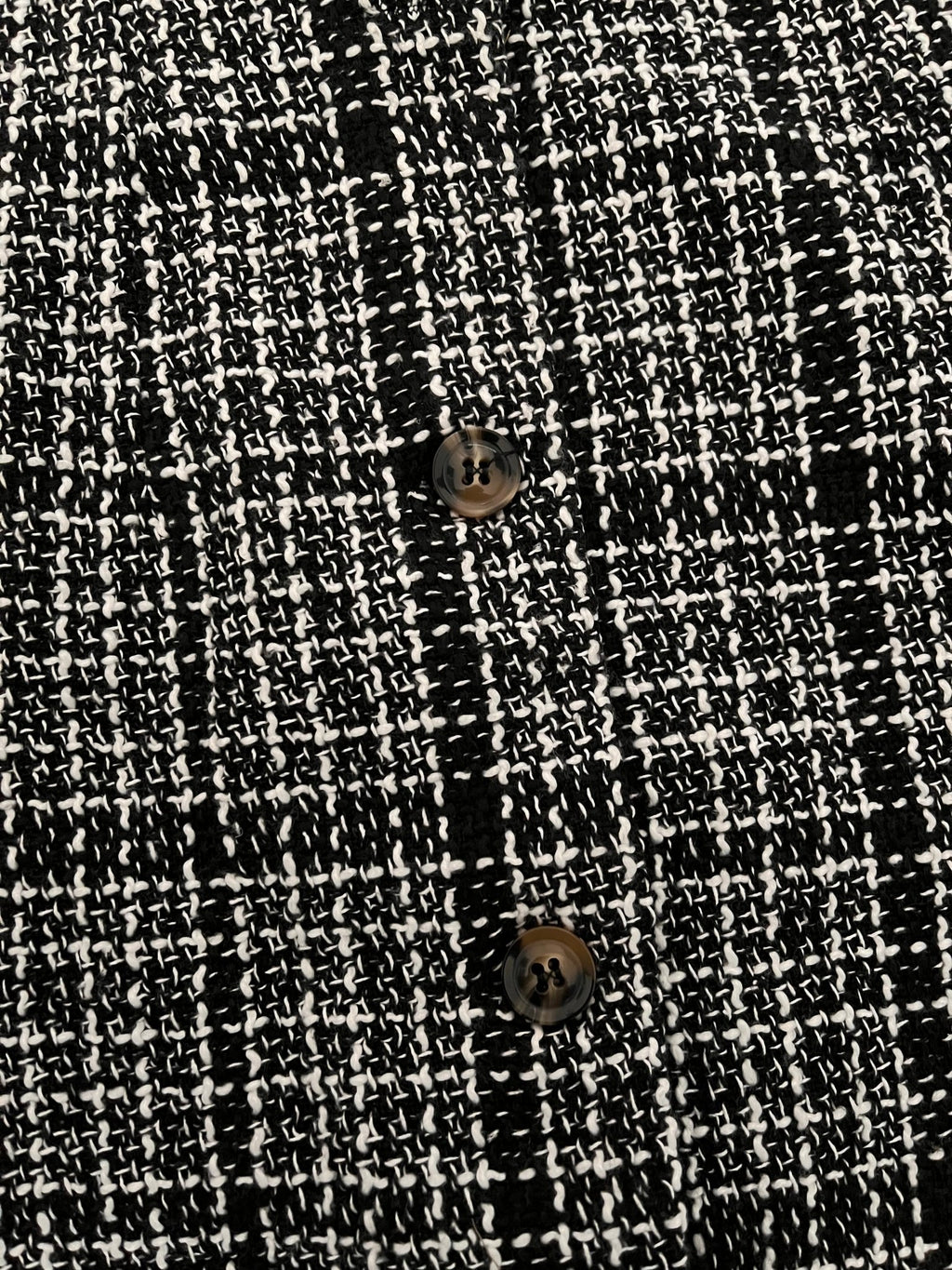 Petite Chic Tweed Panel Dress – Elegant Contrast Look