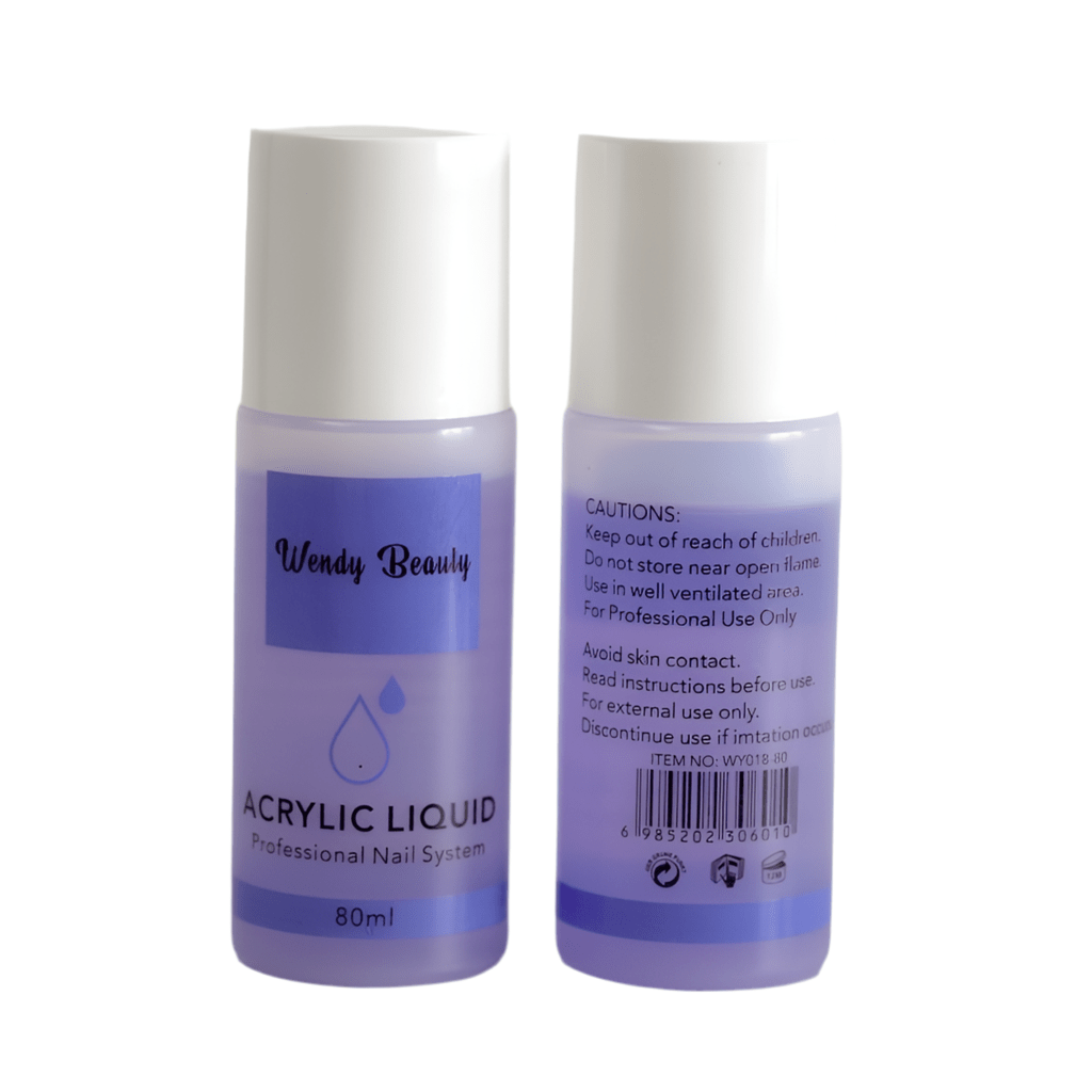 Nail Acrylic Liquid 80ml – Strong & Smooth Nails