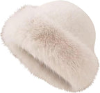 Luxury Faux Fur Bucket Hat