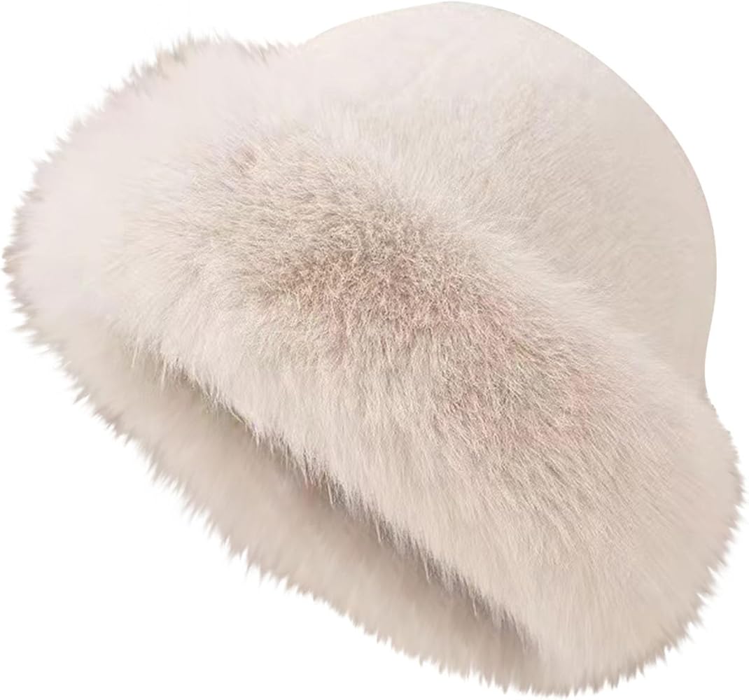 Luxury Faux Fur Bucket Hat