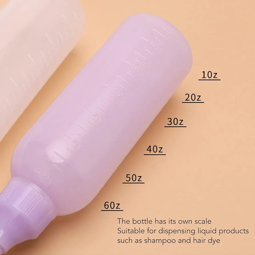 Hair Root Applicator Bottle with Comb 1PC