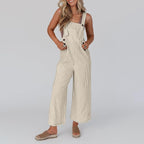 Sundown Striped Relaxed Jumpsuit