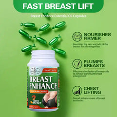 Natural Breast Enhance Massage Oil Capsules (90s) - Non Edible