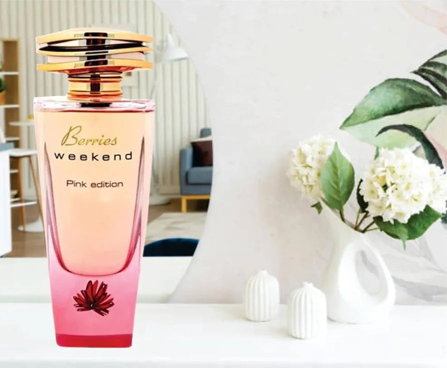 Berrys Weekend Pink Edition Eau De Parfum 50ml – 2 Piece Set