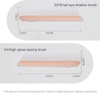 4-in-1 Portable Makeup Brush Set – Essential for Travel