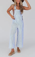 Sundown Striped Relaxed Jumpsuit