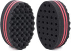 Double-Sided Hair Styling Twisting Sponge - Perfect Curls Made Easy