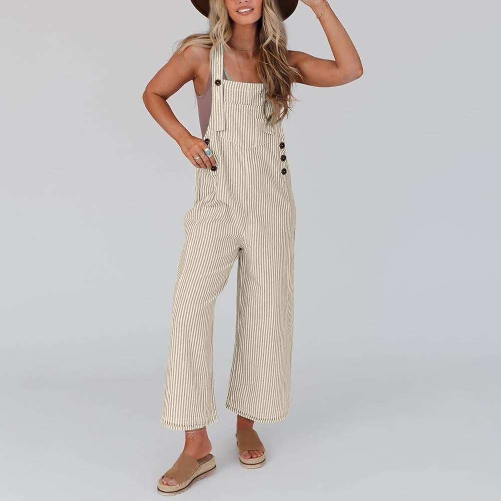 Sundown Striped Relaxed Jumpsuit