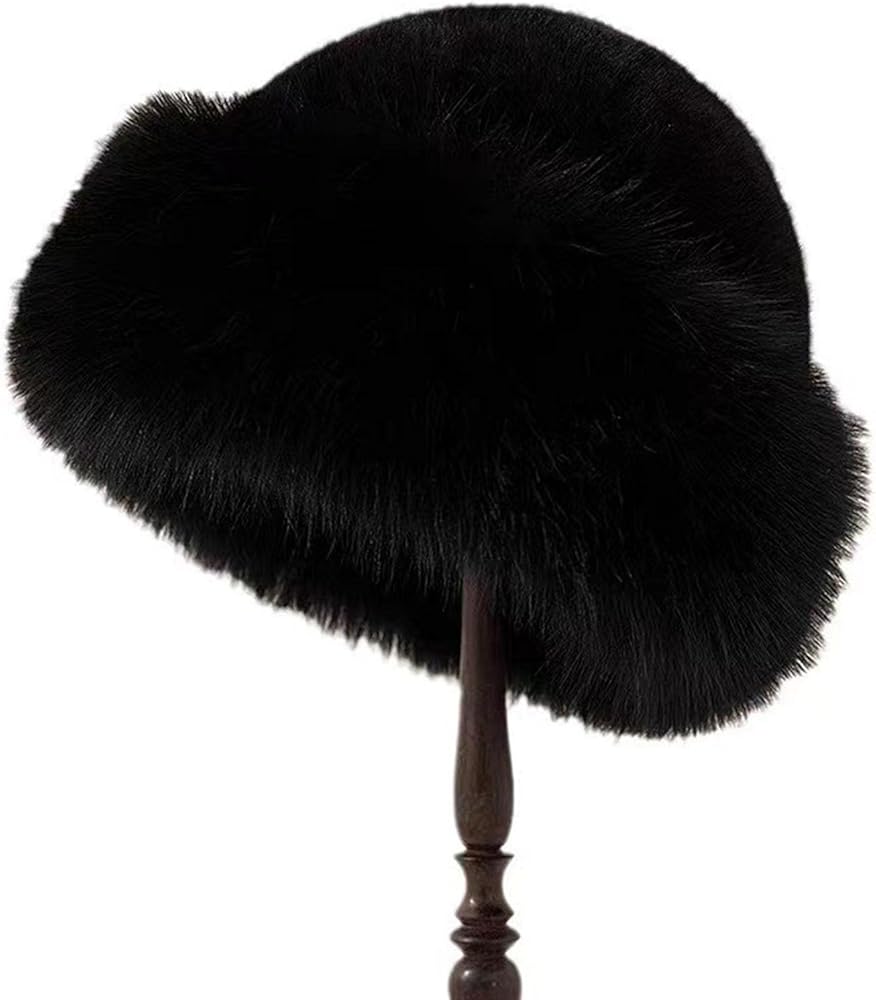 Luxury Faux Fur Bucket Hat