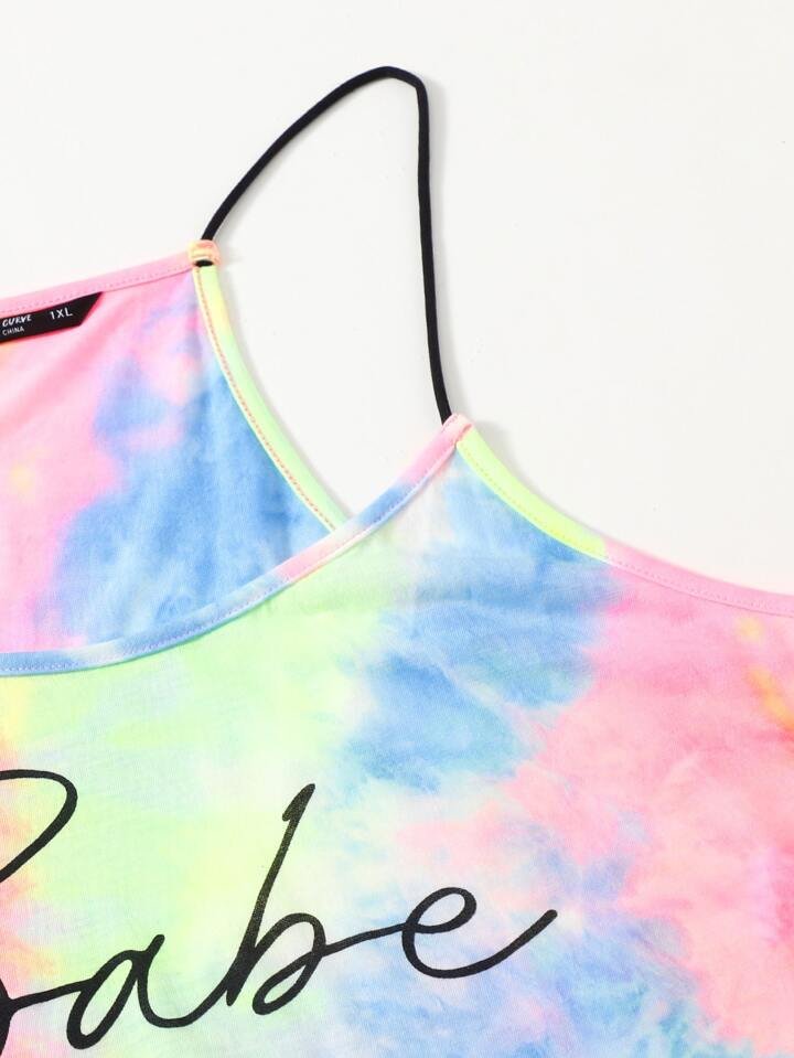 Sunset Pop Dream Tie-Dye Babe Set