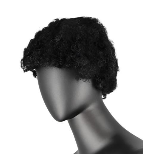 Synthetic Afro Fluffy Short Wig
