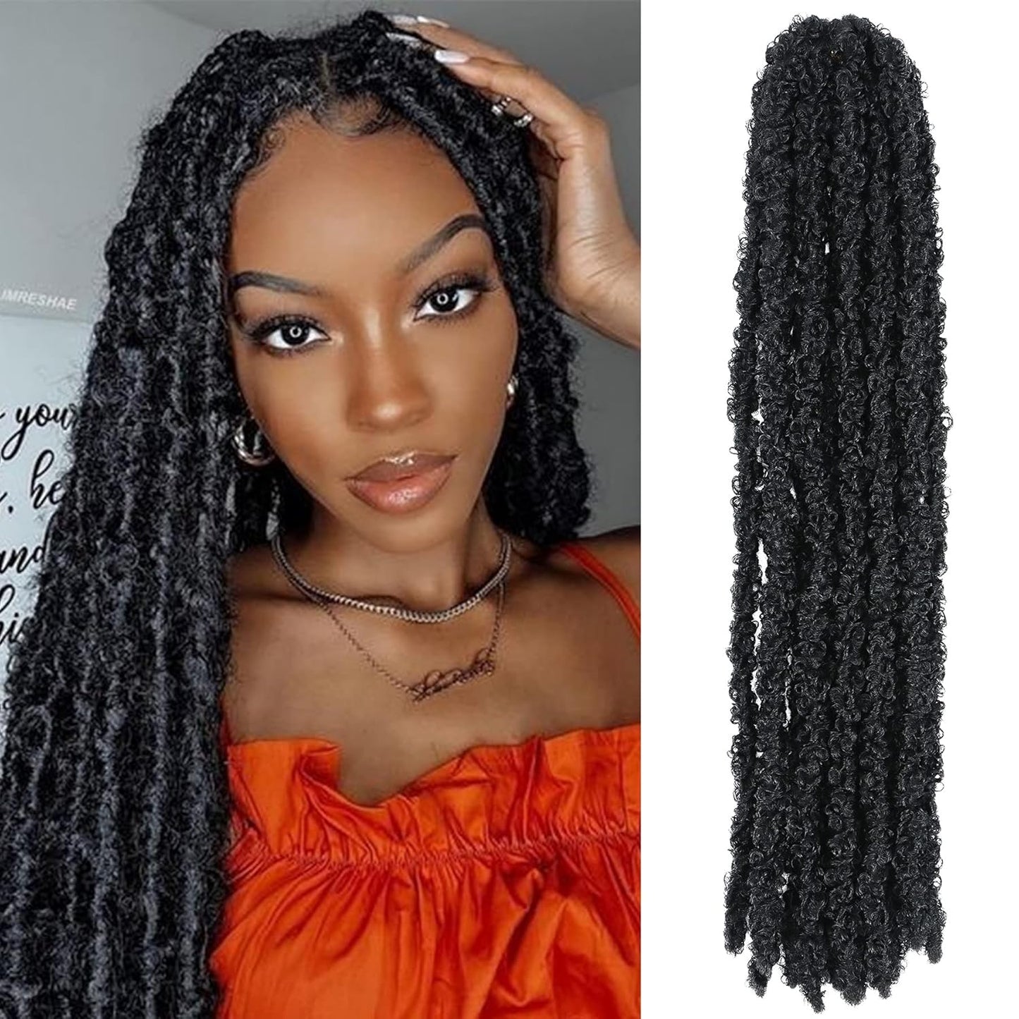 Butterfly Twist Medium Length Hair Extensions – Effortless Volume and Length!