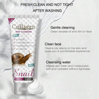 Collagen & Snail Extract Facial Cleanser - Pore Cleansing Face Wash