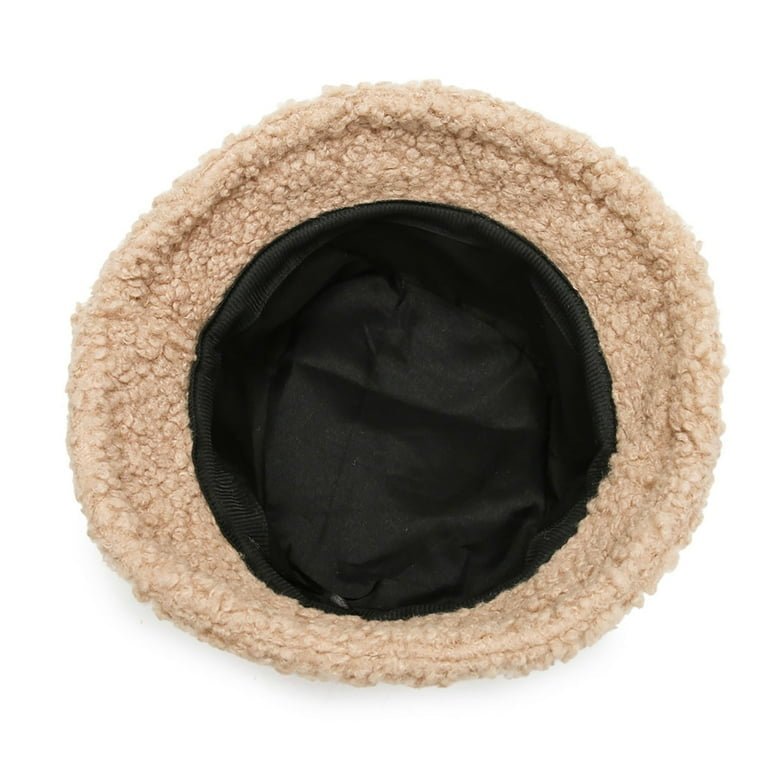 Soft Warm  Sherpa Bucket Hat – Cozy Style