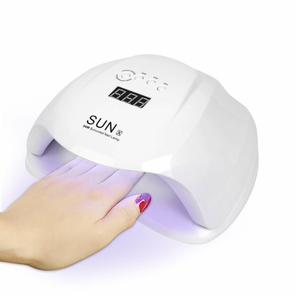 UV Nail Lamp,54W UV Led Nail Dryer with 4 Timer Setting & Sensor