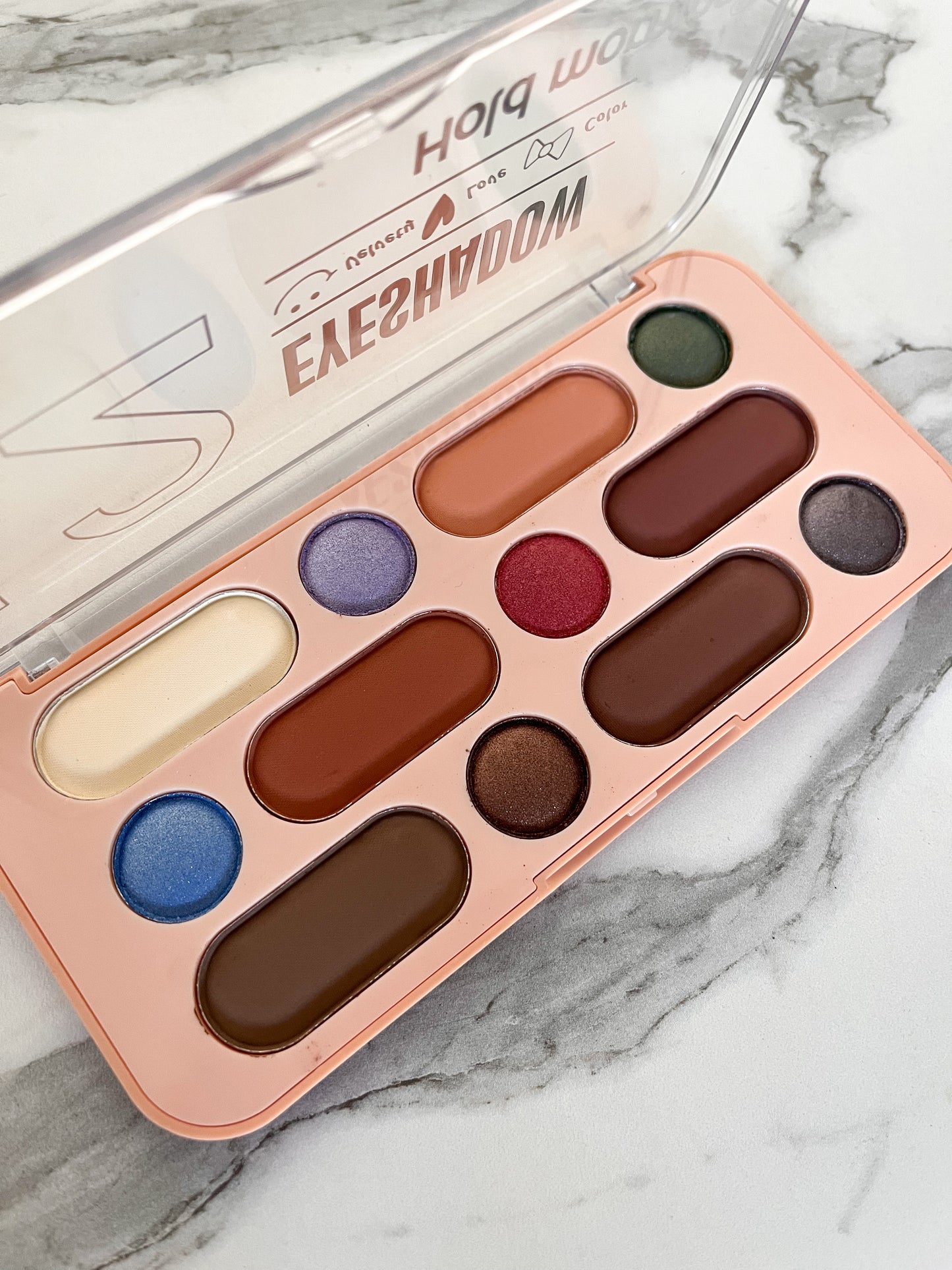 Vibrant Eyeshadow Palette - Hold Morning 12 Shades for Every Look
