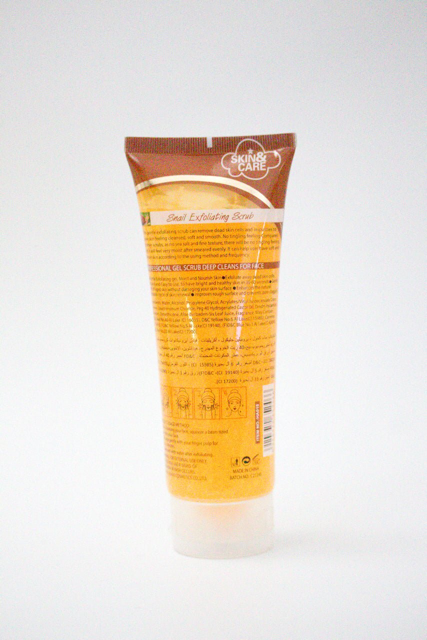 Beauty Snail Exfoliating Gel Scrub – Reveal Smooth, Radiant Skin