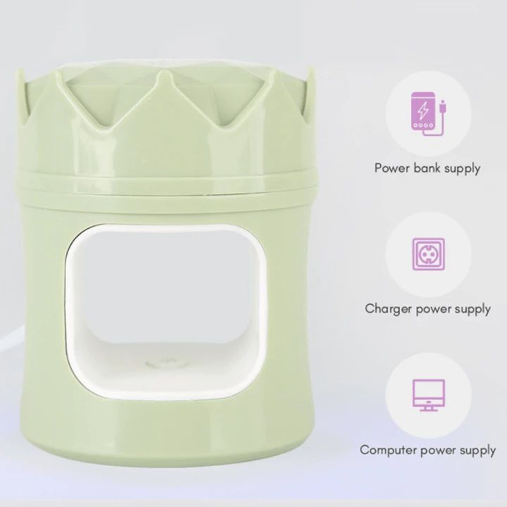 Crown Portable Mini Nail Lamp Compact  UV/LED