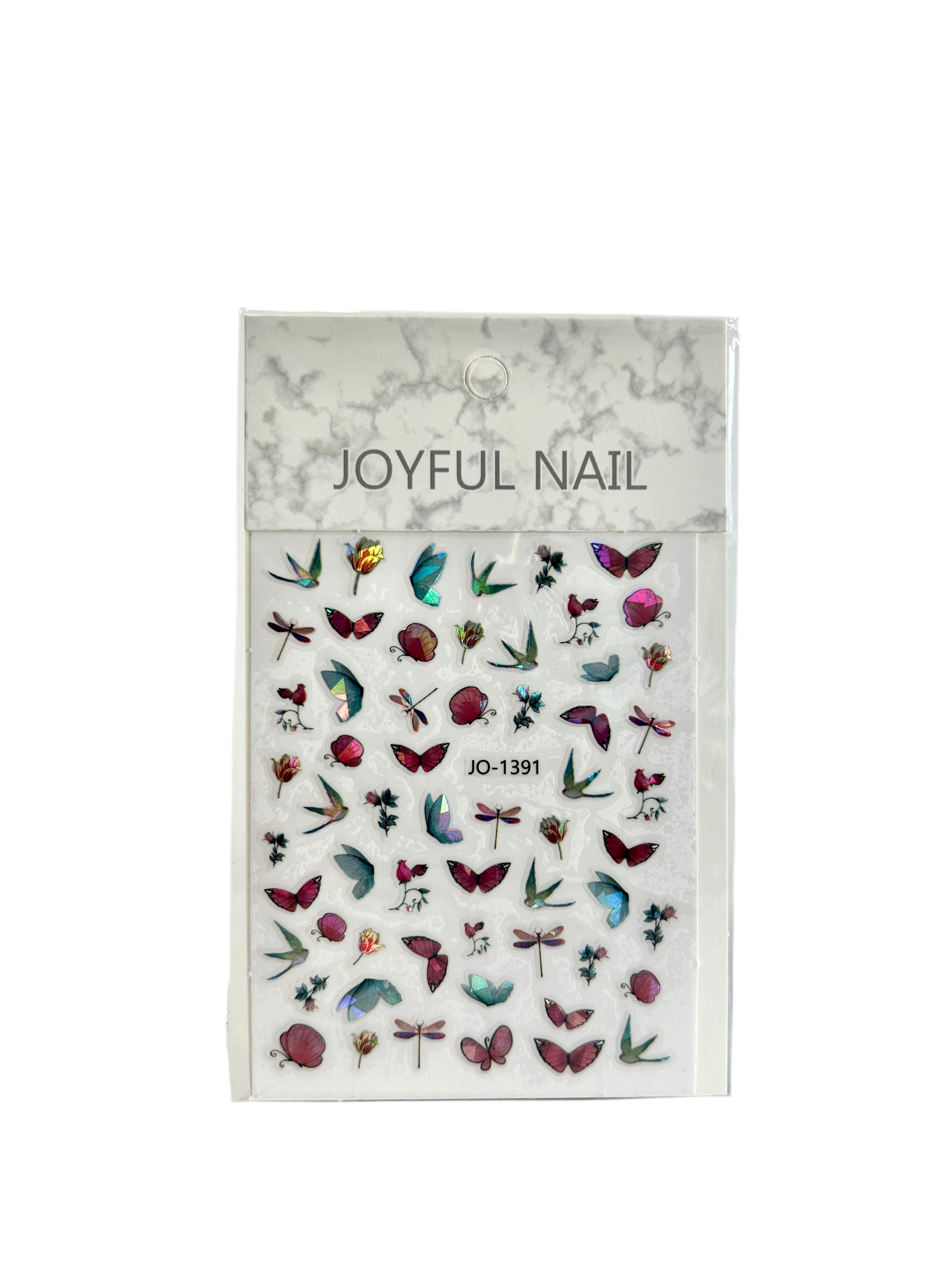 Joyful Nail Art Stickers – Fun & Creative Nail Designs for Every Occasion