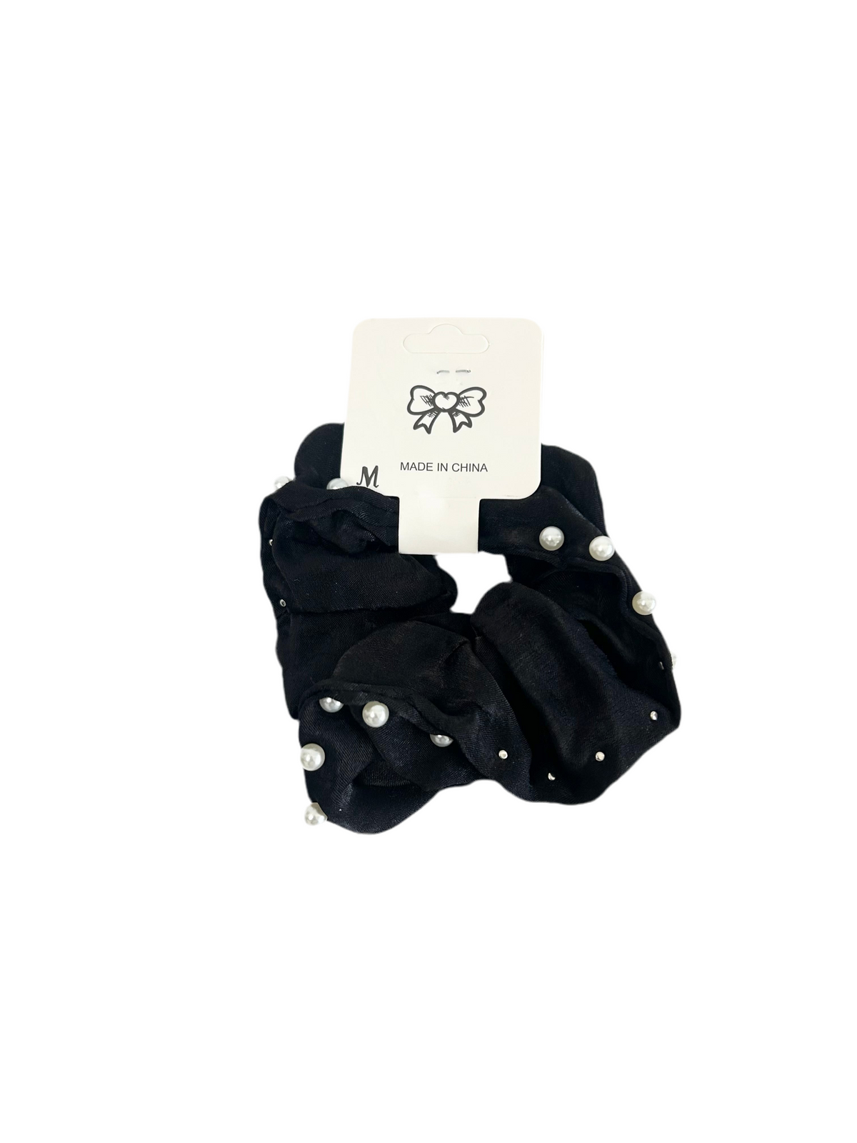 Luxurious Pearly Satin Hair Scrunchies – Perfect for a Touch of Elegance & Style