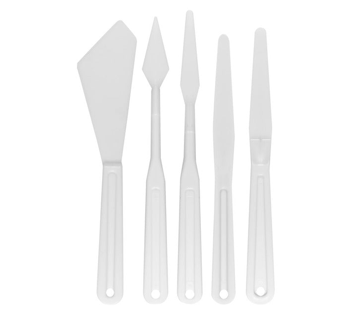 6Pcs/Set Plastic Painting Knife for Mixing XD21