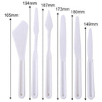 6Pcs/Set Plastic Painting Knife for Mixing XD21