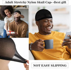 Wave Stocking Cap for Men 2pcs - Comfortable, Breathable Caps for Perfect Waves