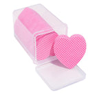 Nail Polish Remover Pads – Lint-Free Cotton for Salon & Home - Use 1 Box (Random Colour)