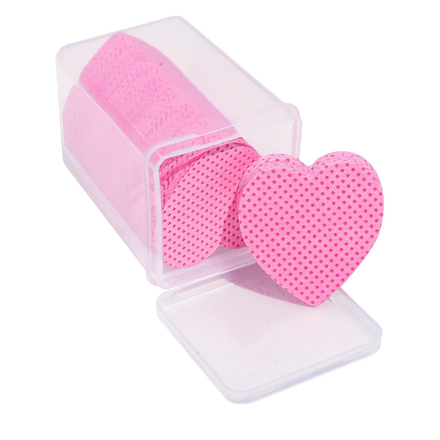 Nail Polish Remover Pads – Lint-Free Cotton for Salon & Home - Use 1 Box (Random Colour)